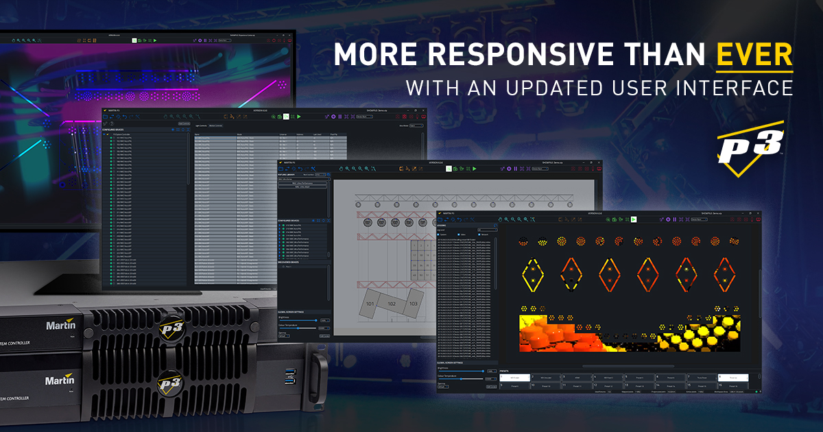 Unlocking Next Level Lighting Designs with All New Martin P3 Visual ...
